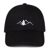 Mountain & Tree Embroidery Unisex Cap-Cap-MNTN Supply