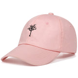 Tree Embroidery Unisex Cap-Cap-MNTN Supply