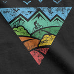 Bird And Mountain Bike Unisex T-Shirts-T-Shirt-MNTN Supply