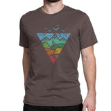 Bird And Mountain Bike Unisex T-Shirts-T-Shirt-MNTN Supply