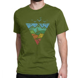 Bird And Mountain Bike Unisex T-Shirts-T-Shirt-MNTN Supply