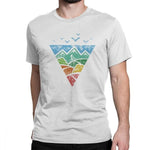 Bird And Mountain Bike Unisex T-Shirts-T-Shirt-MNTN Supply