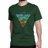 Bird And Mountain Bike Unisex T-Shirts-T-Shirt-MNTN Supply