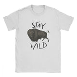 Stay Wild Bison Unisex T-Shirt-T-Shirt-MNTN Supply