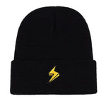 Lightning Embroidery Unisex Beanie-Beanie-MNTN Supply