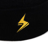 Lightning Embroidery Unisex Beanie-Beanie-MNTN Supply