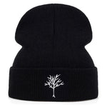 Tree Embroidery Unisex Beanie-Beanie-MNTN Supply