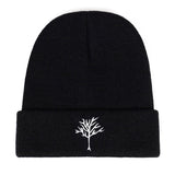 Tree Embroidery Unisex Beanie-Beanie-MNTN Supply