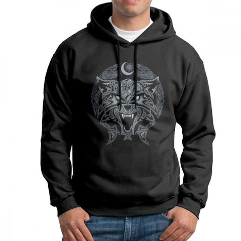 Wolves Of Ragnarok Vikings Valhalla Unisex Hoodie-Hoodie-MNTN Supply