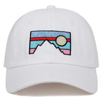 Dusk Sunset Embroidery Unisex Cap-Cap-MNTN Supply