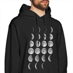 Moon Phases Unisex Hoodie-Hoodie-MNTN Supply