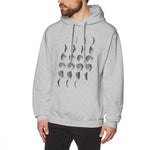 Moon Phases Unisex Hoodie-Hoodie-MNTN Supply