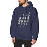 Moon Phases Unisex Hoodie-Hoodie-MNTN Supply