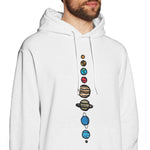 Colour Planets Unisex Hoodie-Hoodie-MNTN Supply