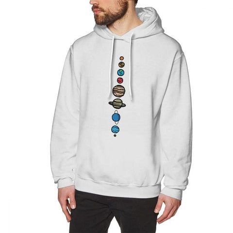 Colour Planets Unisex Hoodie-Hoodie-MNTN Supply