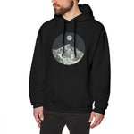 Full Moon & Mountain Unisex Hoodie-Hoodie-MNTN Supply