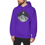 Full Moon & Mountain Unisex Hoodie-Hoodie-MNTN Supply