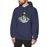 Full Moon & Mountain Unisex Hoodie-Hoodie-MNTN Supply