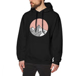 Mountains Sketch Unisex Hoodie-Hoodie-MNTN Supply