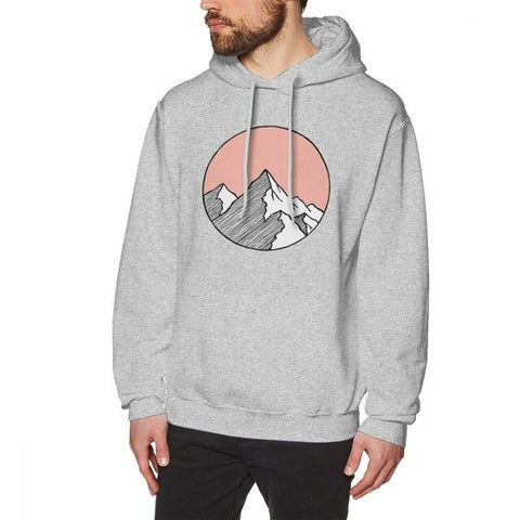 Mountains Sketch Unisex Hoodie-Hoodie-MNTN Supply