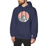 Mountains Sketch Unisex Hoodie-Hoodie-MNTN Supply