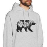 Wanderlust Bear Unisex Hoodie-Hoodie-MNTN Supply