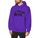 Wanderlust Bear Unisex Hoodie-Hoodie-MNTN Supply