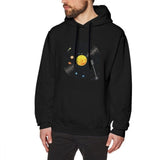 Solar System Vinyl Record Unisex Hoodie-Hoodie-MNTN Supply