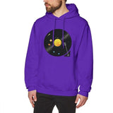 Solar System Vinyl Record Unisex Hoodie-Hoodie-MNTN Supply