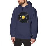 Solar System Vinyl Record Unisex Hoodie-Hoodie-MNTN Supply