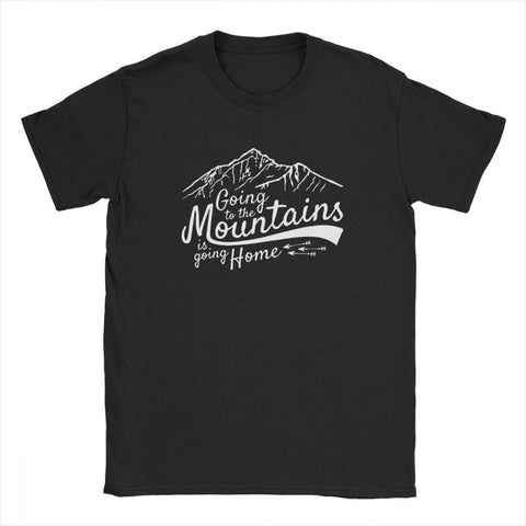 Going To The Mountains Is Going Home Unisex T-Shirts-T-Shirt-MNTN Supply